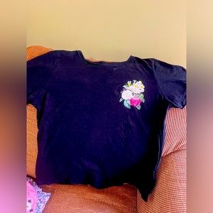 Short sleeve medium girls shirt